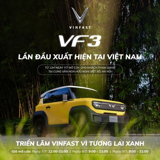 VF3 lần Đầu Xuất Hiện tại việt nam